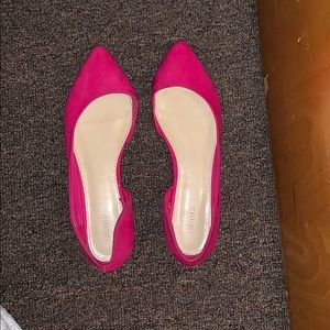 Hot Pink FOREVER 21 Flats! (WORN ONCE)
